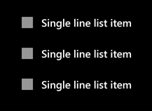 Single line
